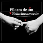 Post para Instagram Culto de Casais Convite Simples Preto e Branco