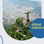 Story do Instagram Parabens Rio de Janeiro Aniversario de Cidade Cinza e Azul